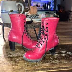 Doc Marten Cherry 🍒 Red Darcie Boots